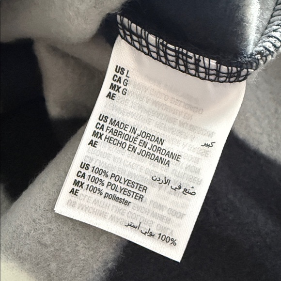 Style & Co quarter zip fleece plaid sweatshirt - Picture 7 of 11